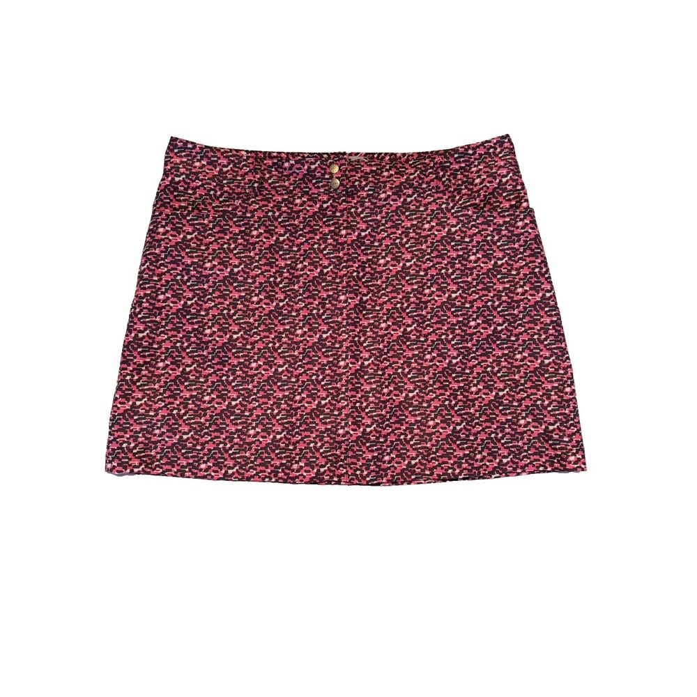 Slazenger Women's Size 10 Pink Purple Print Golf Skort